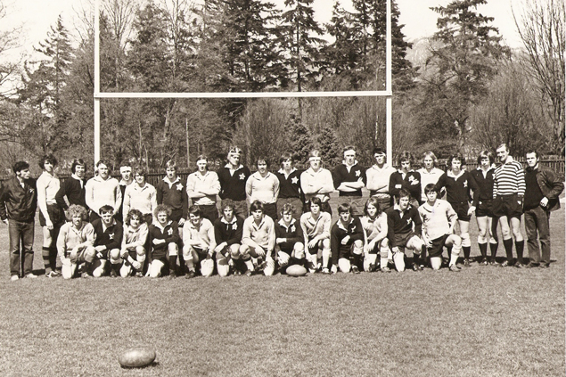 Rugby 1972 Magee PD Campbell College